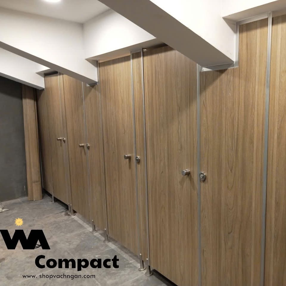 Vách Ngăn Nhà Vệ Sinh Tấm Compact
