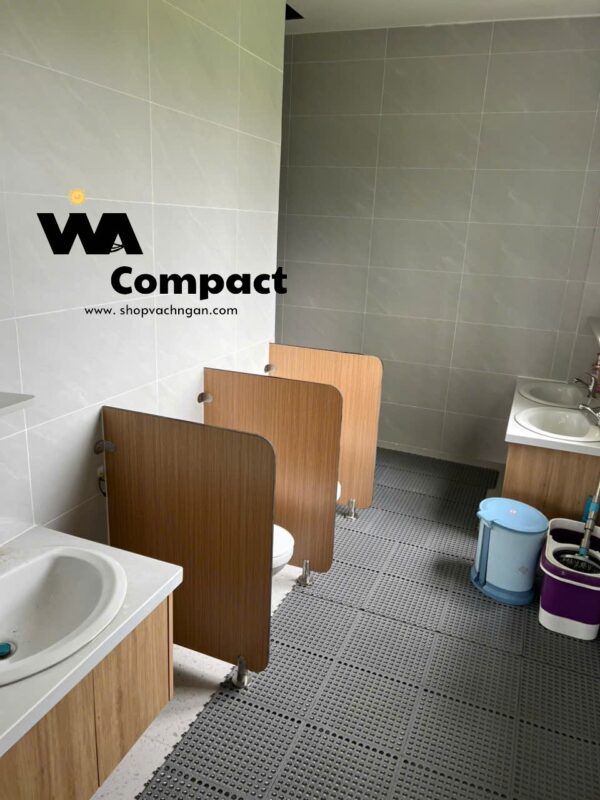 Cung Cấp & Thi Công Vách Ngăn Vệ Sinh Tấm Compact HPL Giá Rẻ