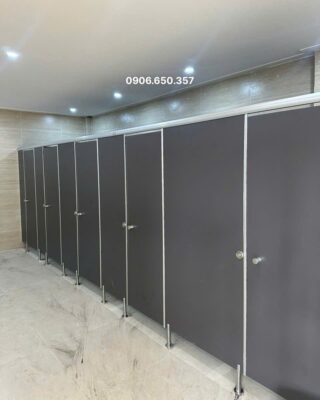 Tấm Compact dày 12mm màu xám Xingfa