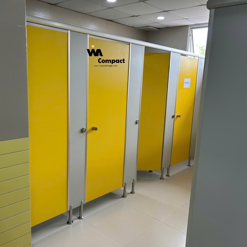 Tấm Compact HPL màu vàng