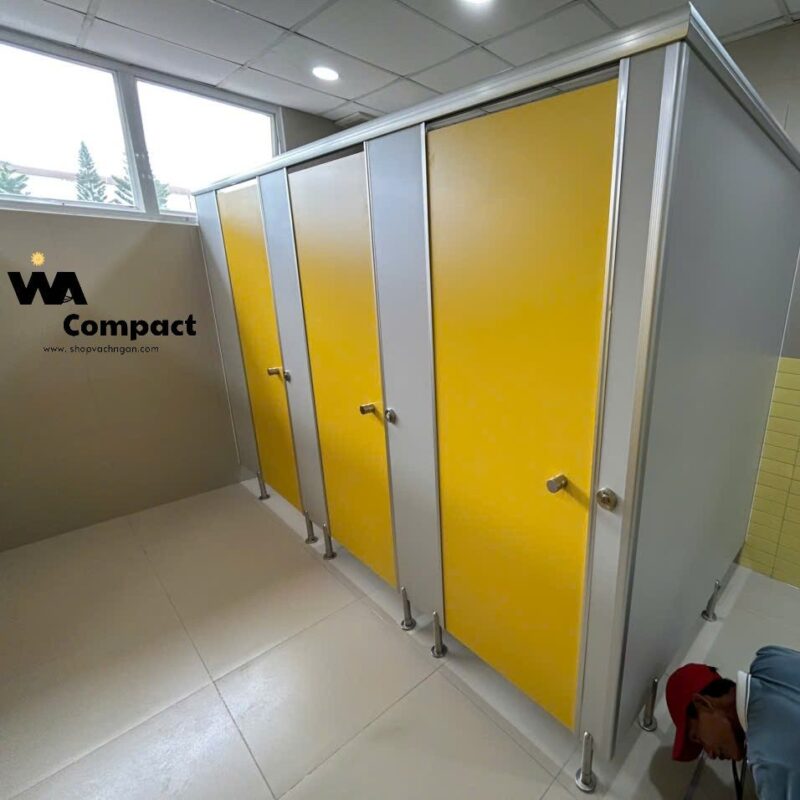 Tấm Compact HPL màu vàng