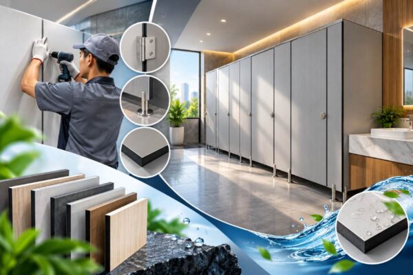 Kiệt Compact – Thi Công Vách Ngăn Vệ Sinh Tấm Compact Trọn Gói